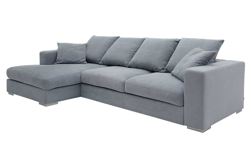 L Shape Sofa (Fabric) (Used)