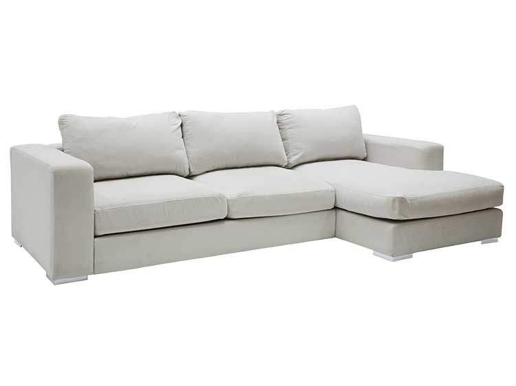 L Shape Sofa (Fabric) (Used)