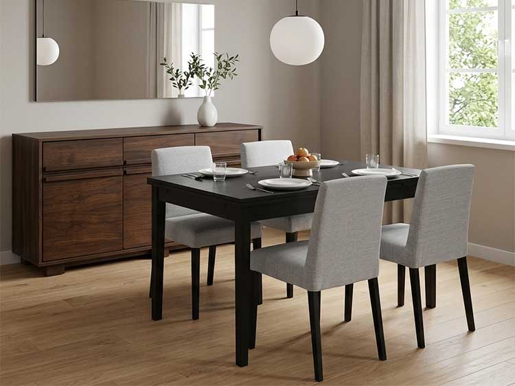 Dining Table with 4 chairs (Used)