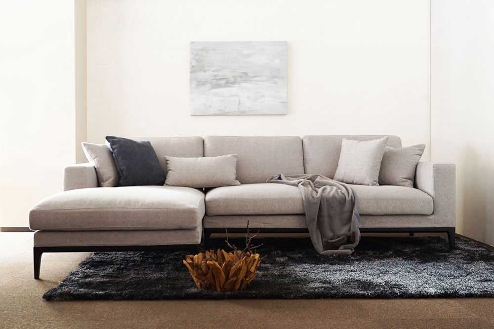 Corner Sofa (Fabric) (New Cover)