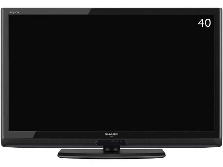 LED 40インチTV 国内用 (中古)