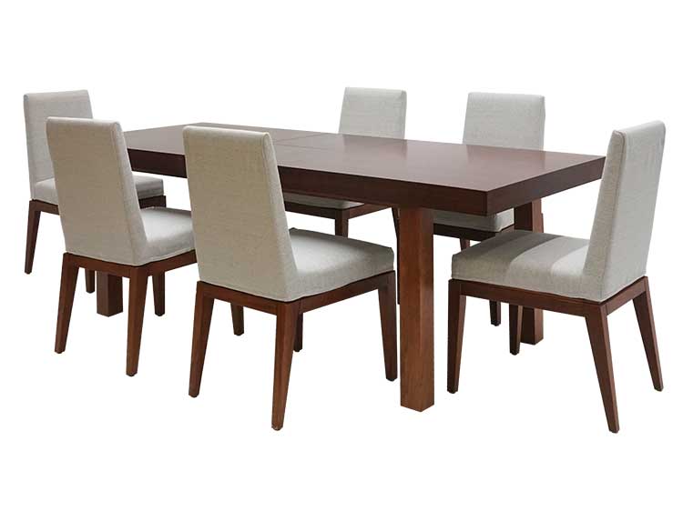 Dining Table with 6 chairs Set (Used)