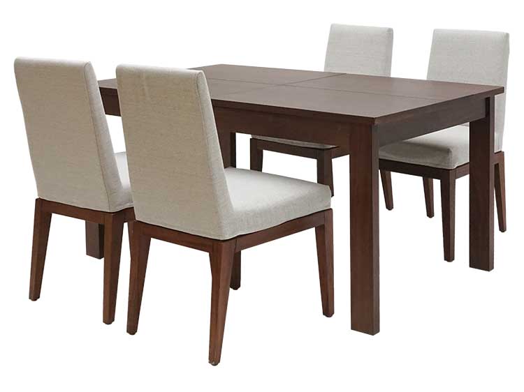 Dining Table with 4 chairs Set (Used)